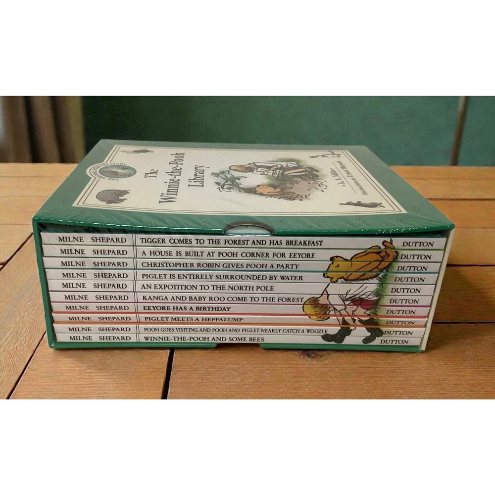 The Winnie-the-Pooh Library books (10 volume slip case set)-Hardcover sealed - Picture 2 of 5